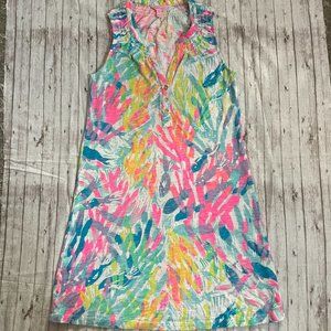 Lilly Pulitzer Womens Essie Sparkling Sands Sleeveless Dress Size XXS Multicolor